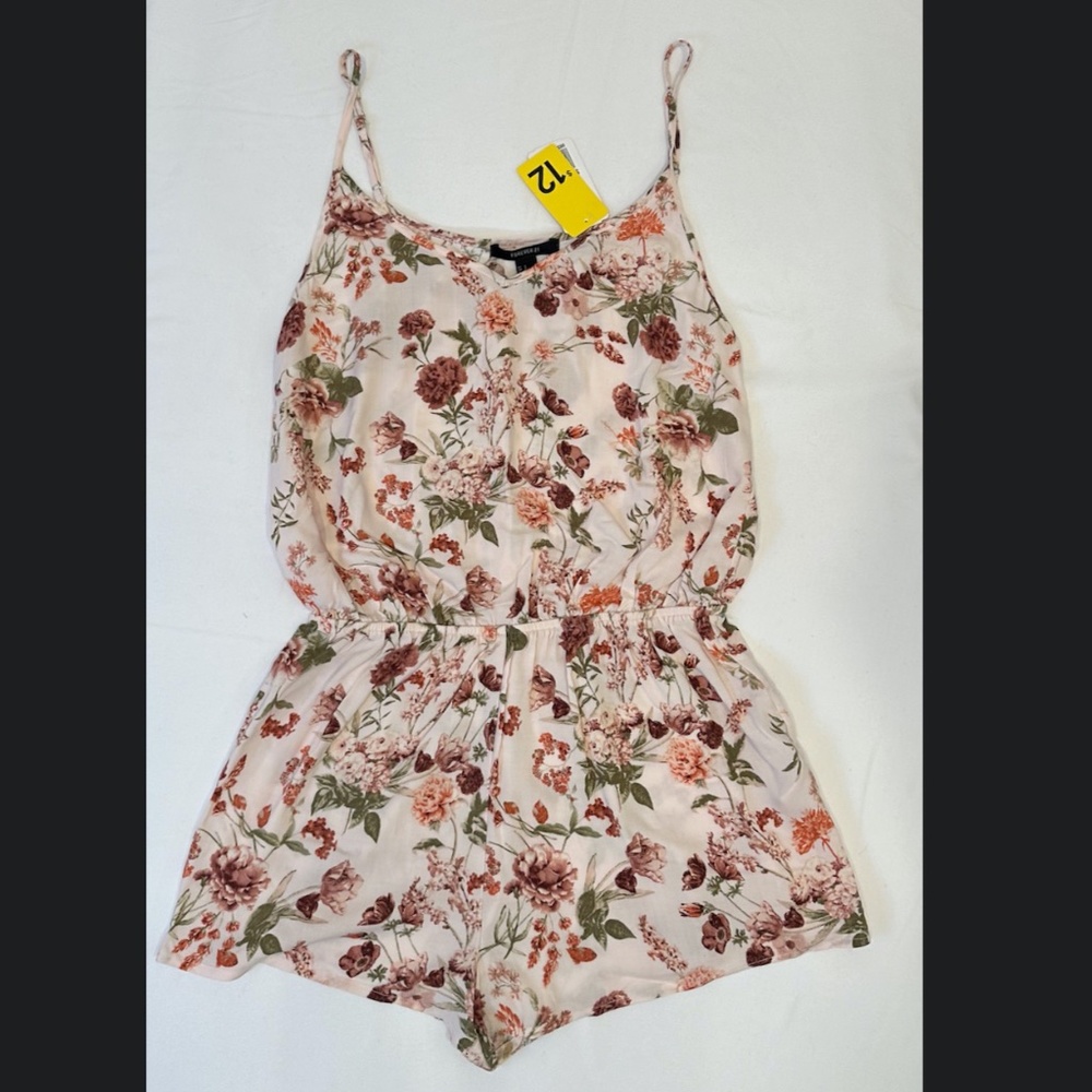 Forever 21 Floral Romper